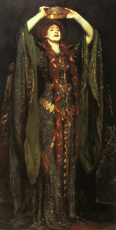 John Singer Sargent Ellen Terry as Lady Macbeth Spain oil painting art